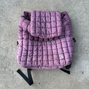 Free people quilted hiker backpack